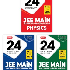 Mtg 24 Jee Mains Previous Years Question Papers Physics,Chemistry,Maths  Combo