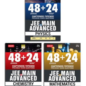 Mtg 48+24 Jee Mains and Advance Previous Years Question Papers Physics,Chemistry,Maths Combo